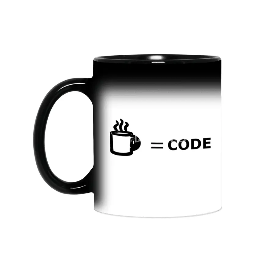 Coffee equals code Sihirli Kupa