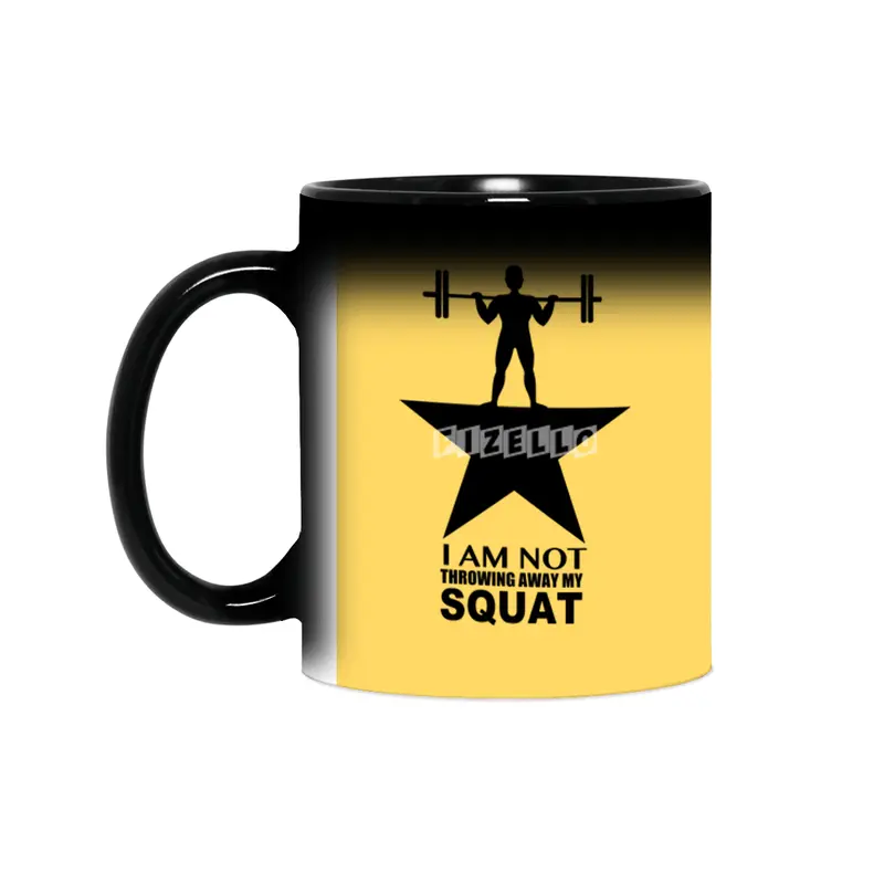 My Squat: Male (Dark Print) Sihirli Kupa