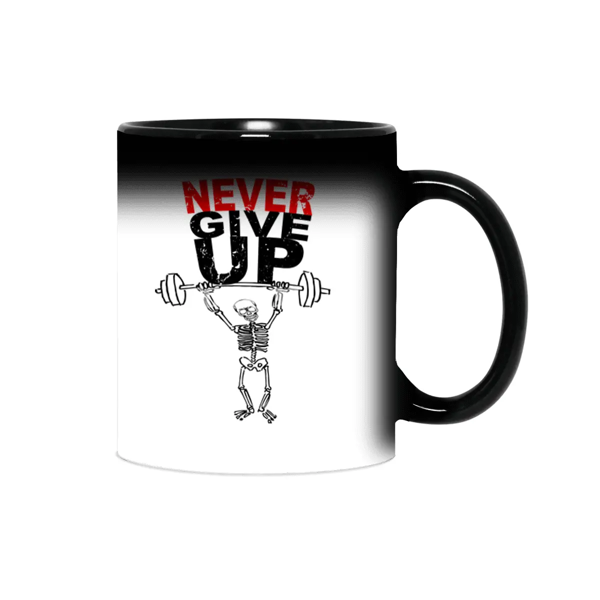 Never give up - skeleton Sihirli Kupa