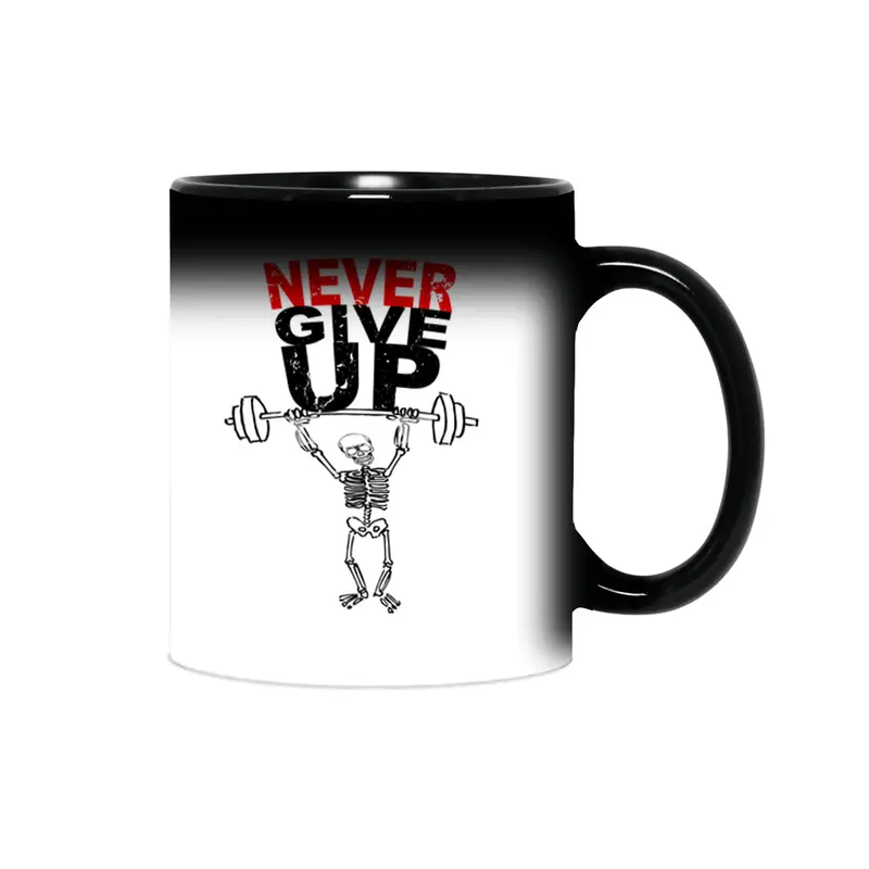 Never give up - skeleton Sihirli Kupa