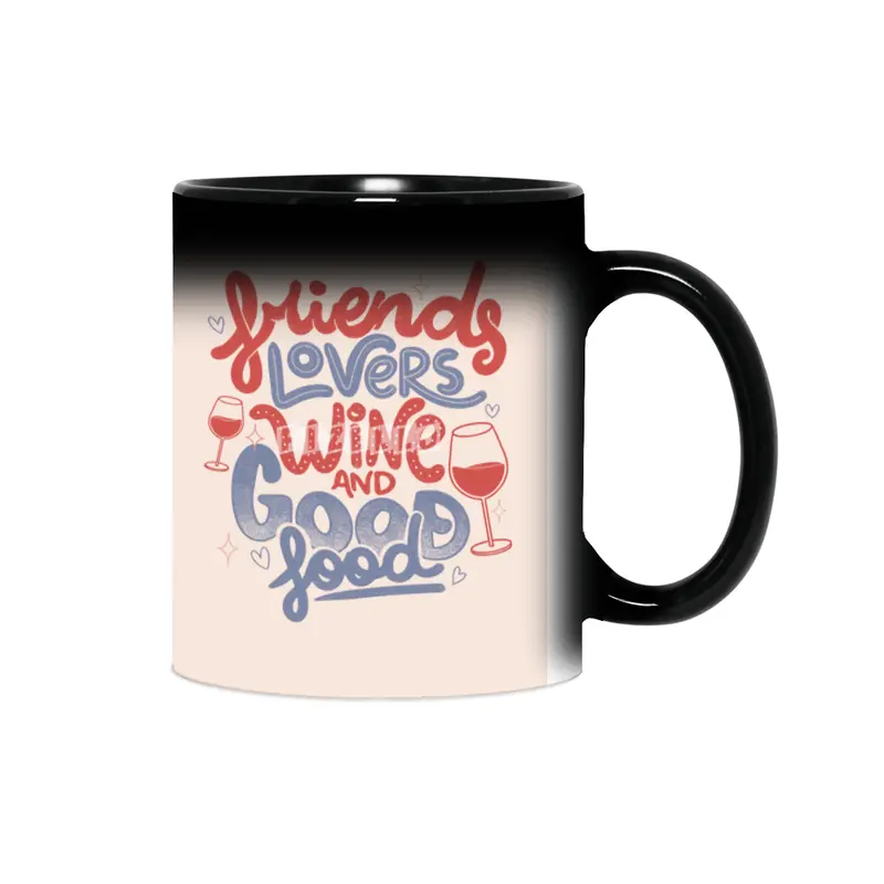 Friends Lovers Wine and Good Food by Tobe Fonseca Sihirli Kupa