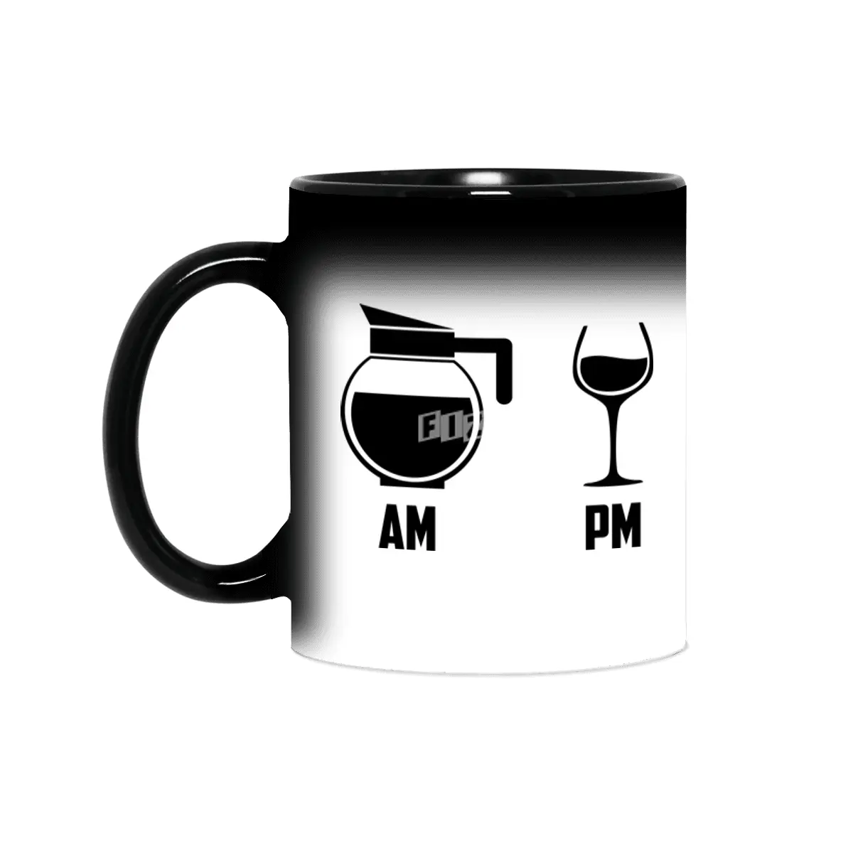 AM vs. PM (Coffee & Wine) Sihirli Kupa