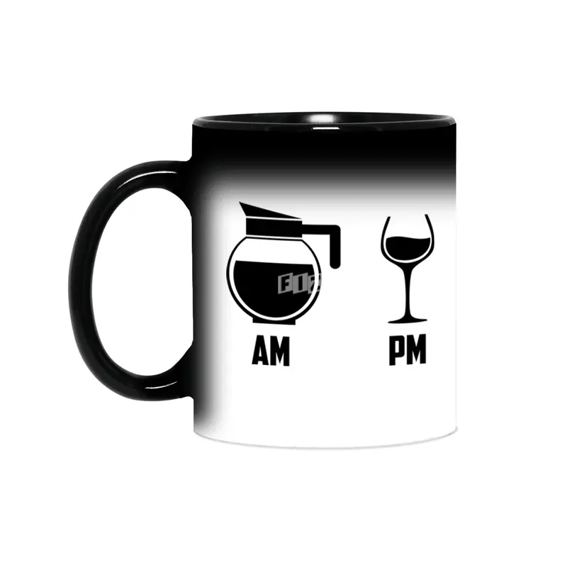 AM vs. PM (Coffee & Wine) Sihirli Kupa