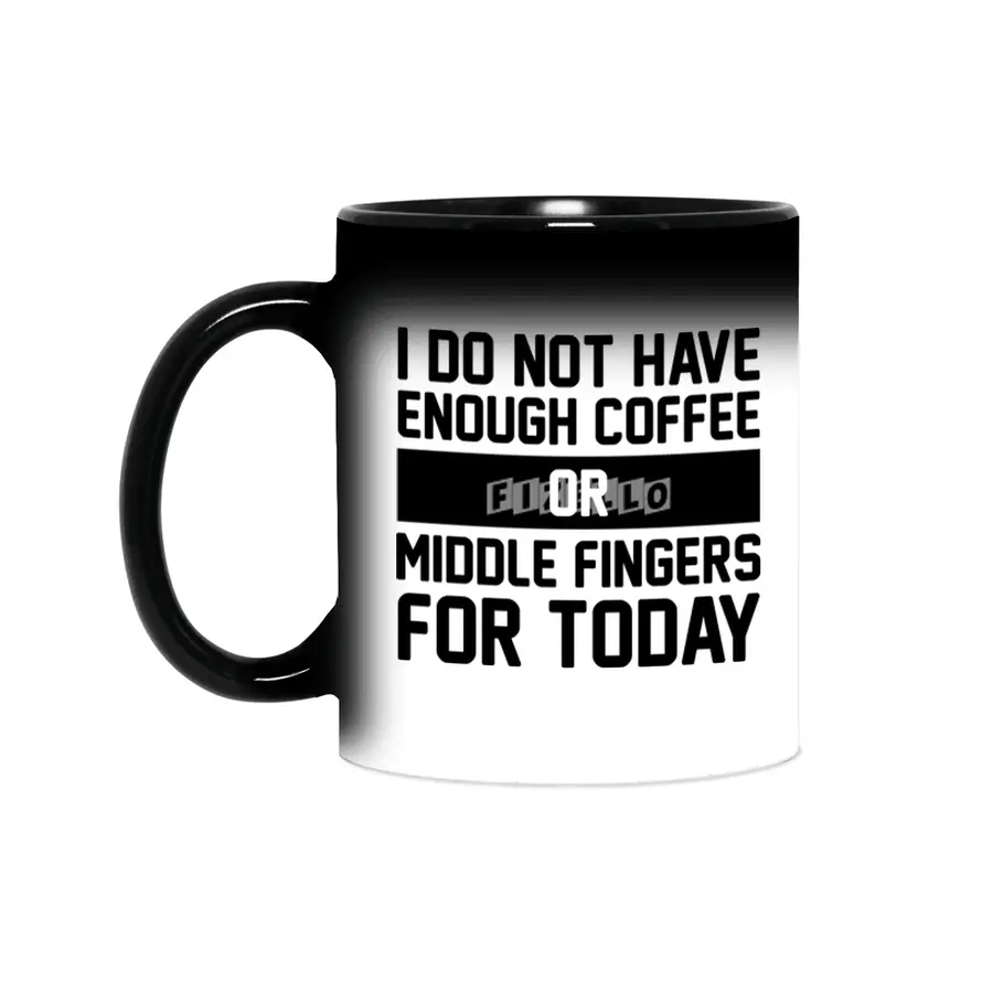 Coffee & Middle Fingers Sihirli Kupa