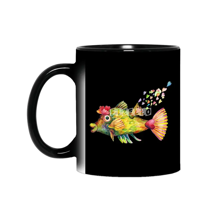 Bleeding Heart Fish Sihirli Kupa