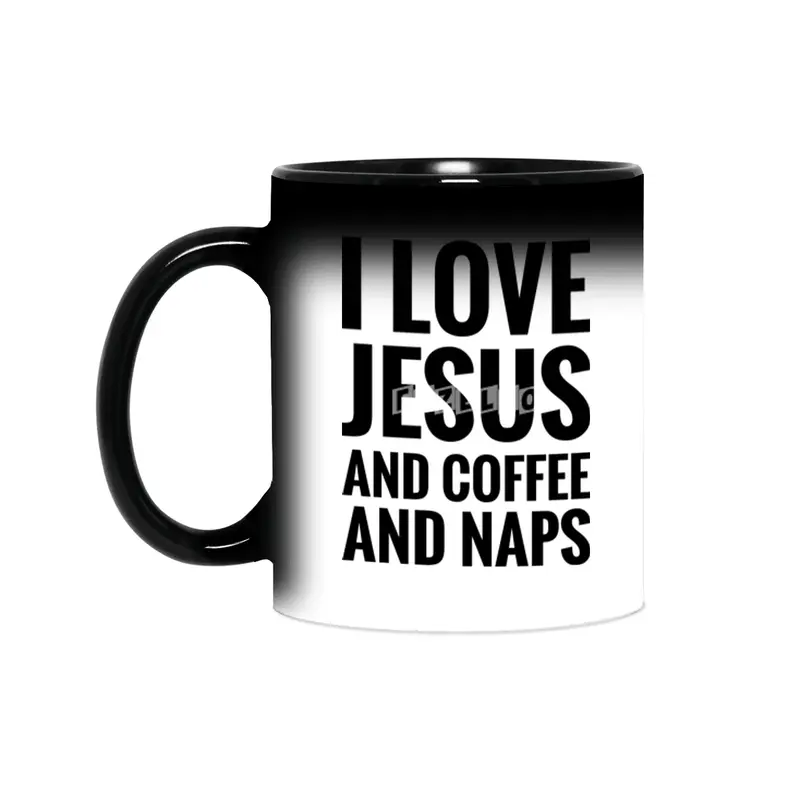 Jesus, Coffee & Naps Sihirli Kupa