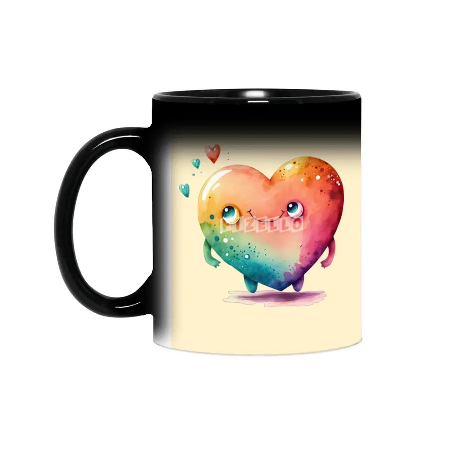 Cute Heart Monster Sihirli Kupa