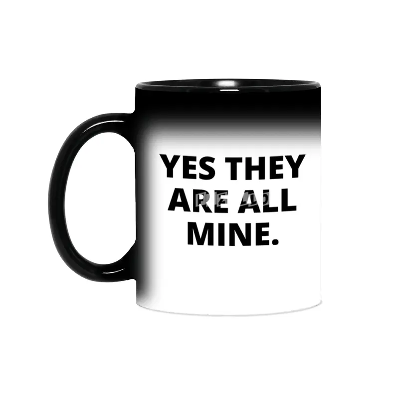 Yes they are all mine,Mom Life Shirt Mom Sihirli Kupa