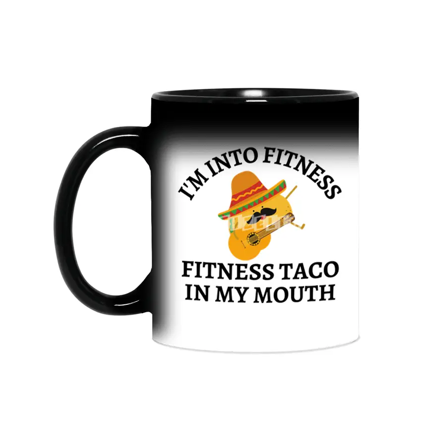 Funny shirt, I'm into fitness taco shirt Sihirli Kupa
