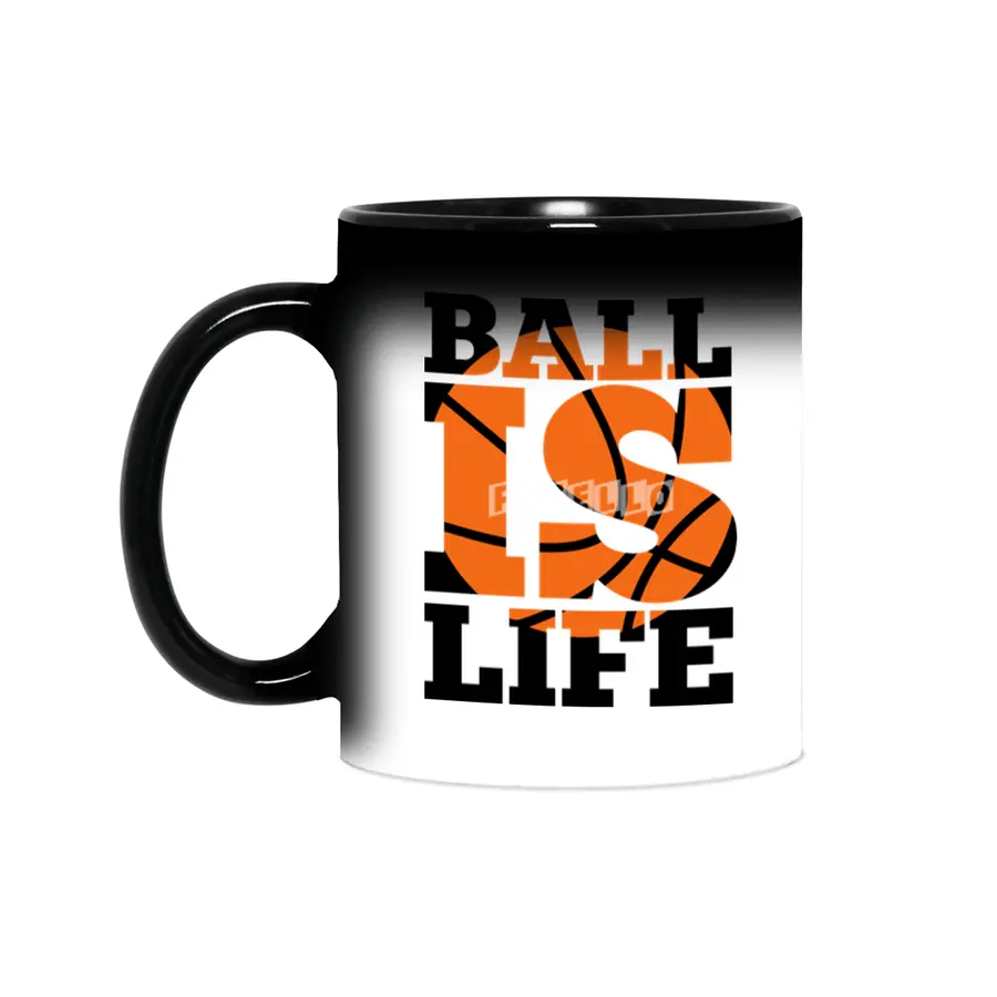 Ball Is Life Quote Sihirli Kupa