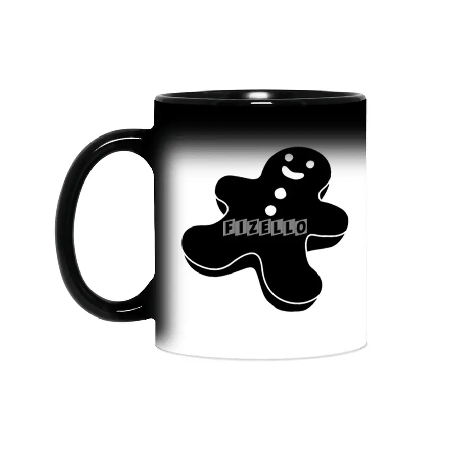 Cookie Man Silhouette Sihirli Kupa