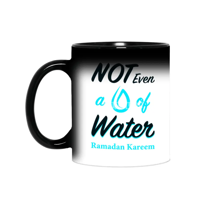 Funny RAMADAN Kareem T-Shirt | Not Even Water Islamic Tee Sihirli Kupa