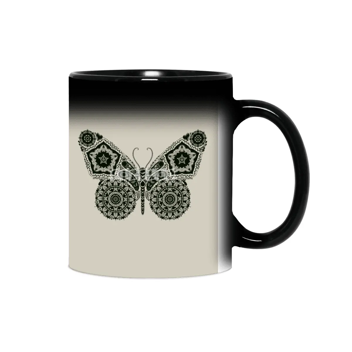 Ornamental Butterfly Sihirli Kupa