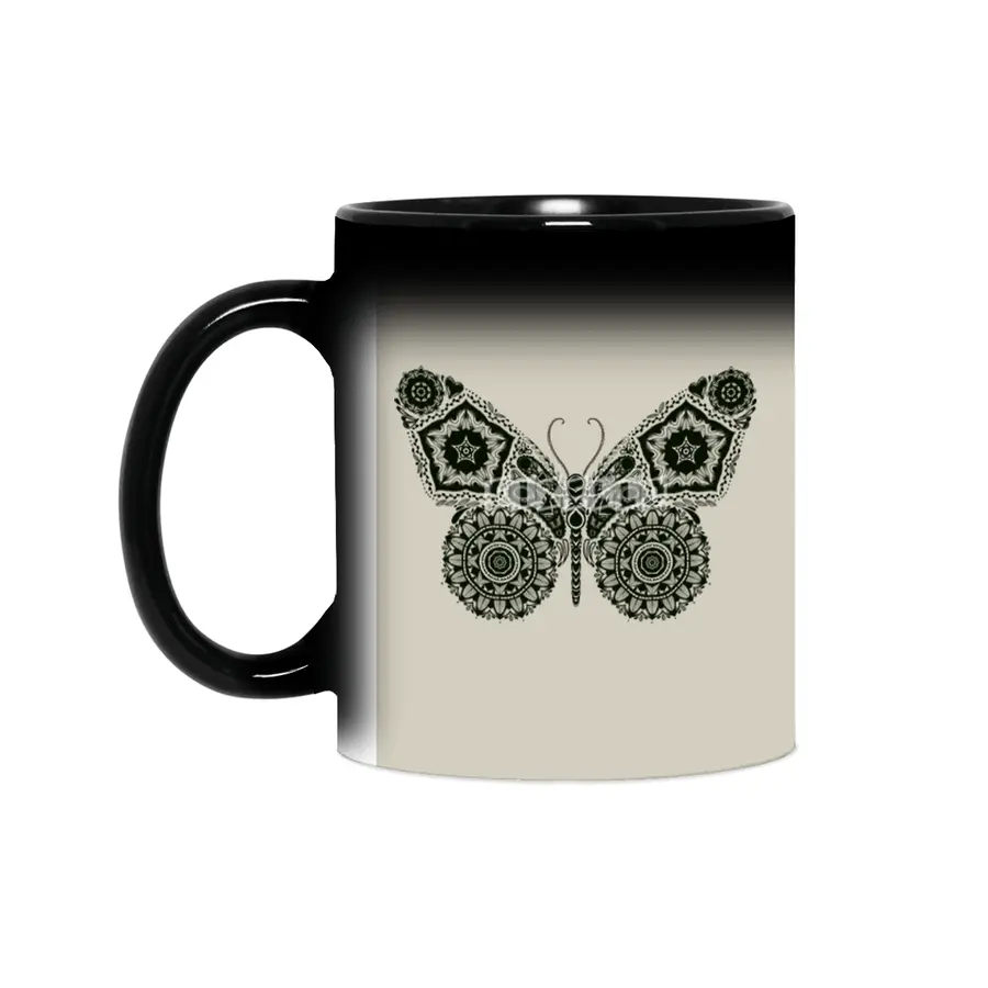 Ornamental Butterfly Sihirli Kupa