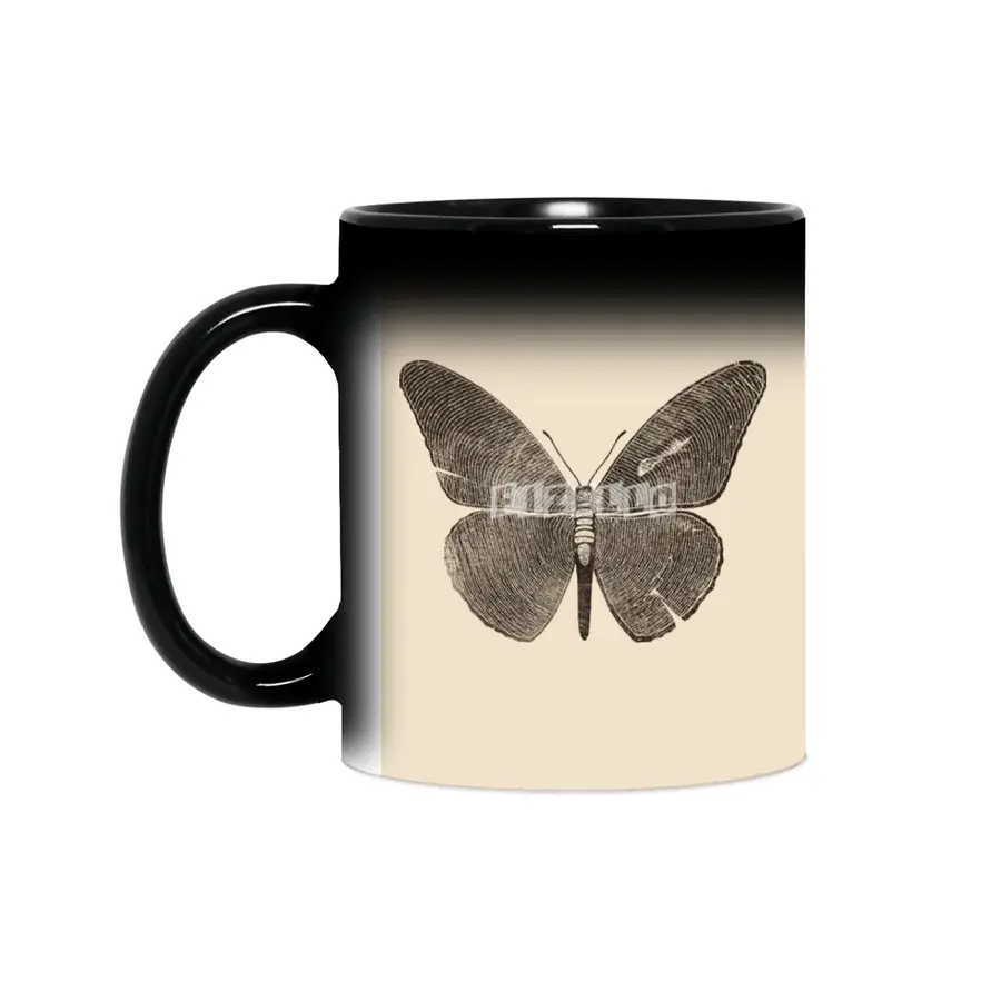 Wood Butterfly Sihirli Kupa