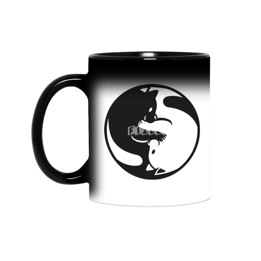Yin Yang Cat Tao Sihirli Kupa