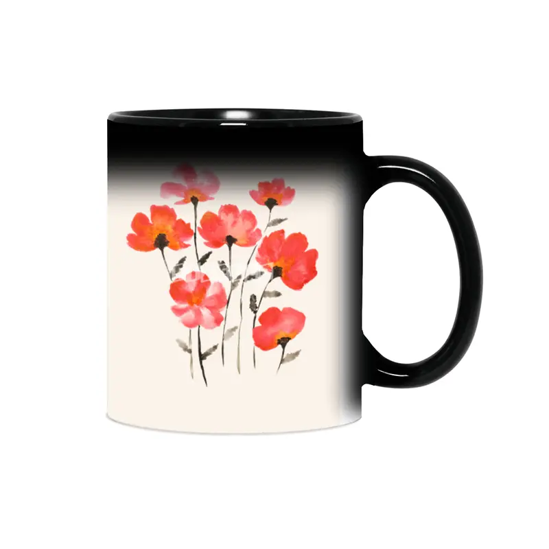 Poppy Flowers Sihirli Kupa