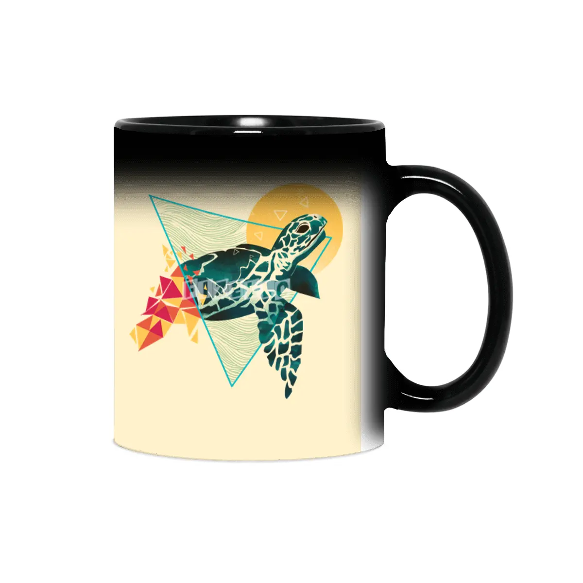 Geometric Turtle Sihirli Kupa