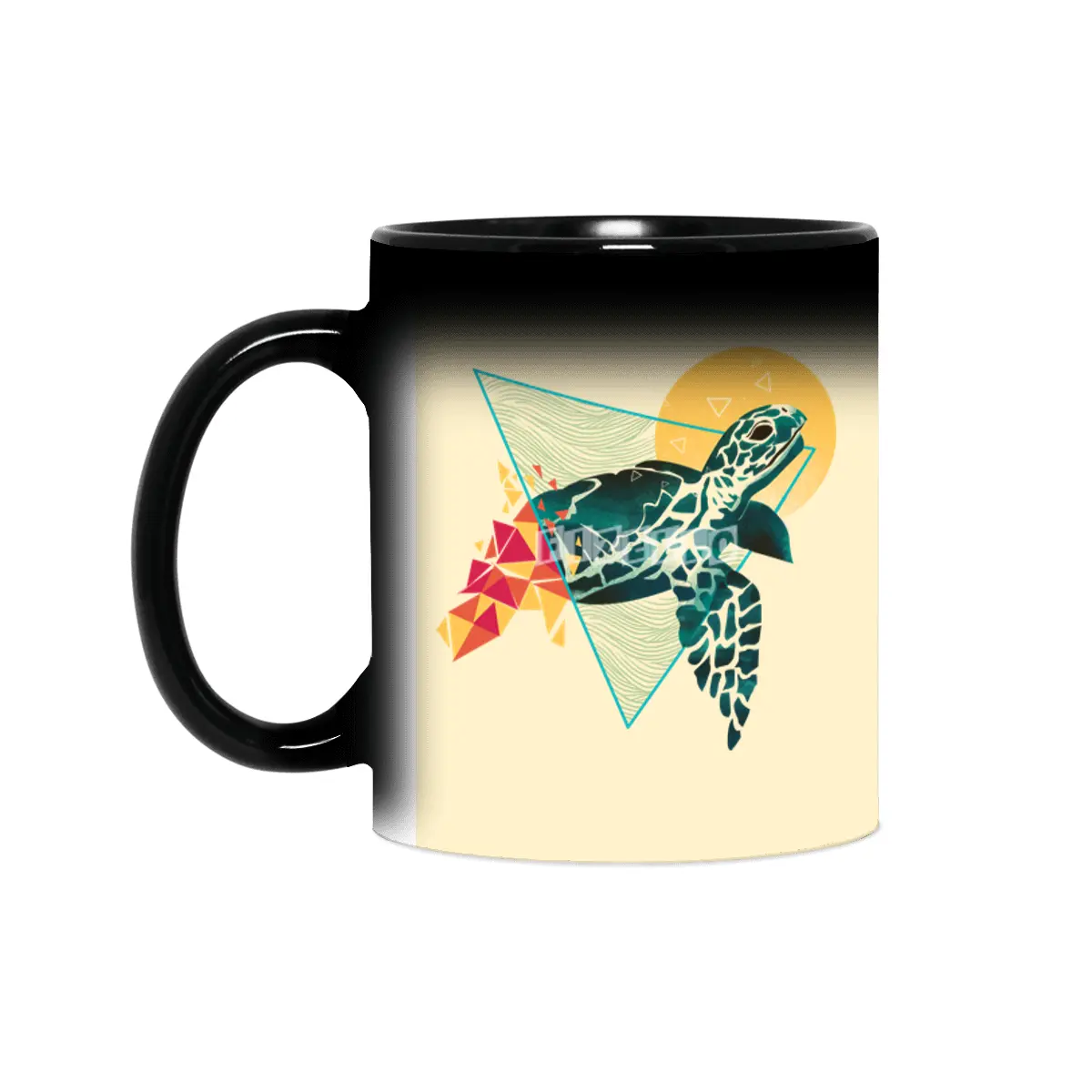 Geometric Turtle Sihirli Kupa