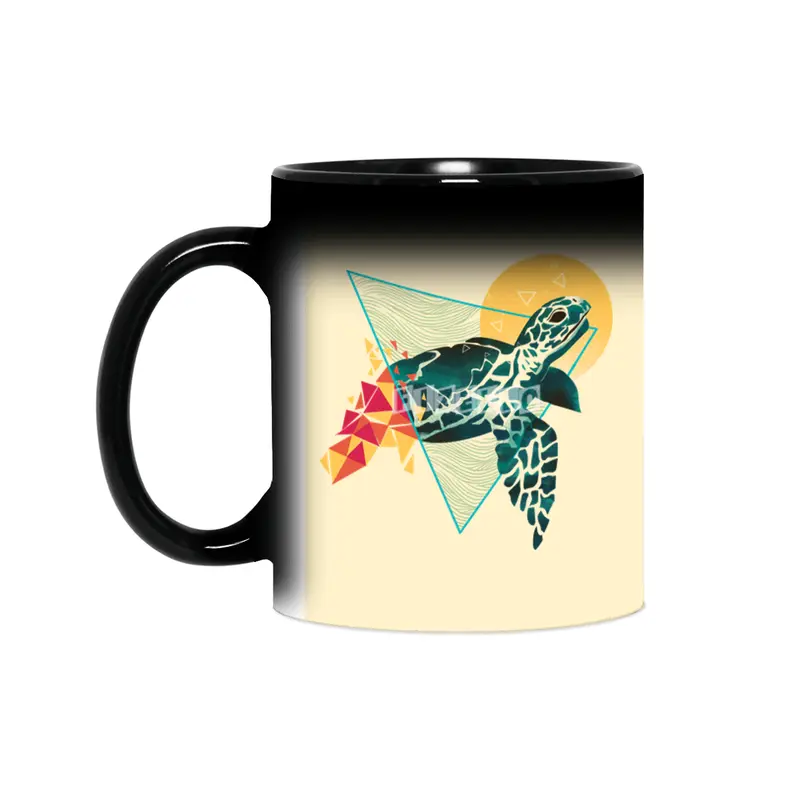 Geometric Turtle Sihirli Kupa