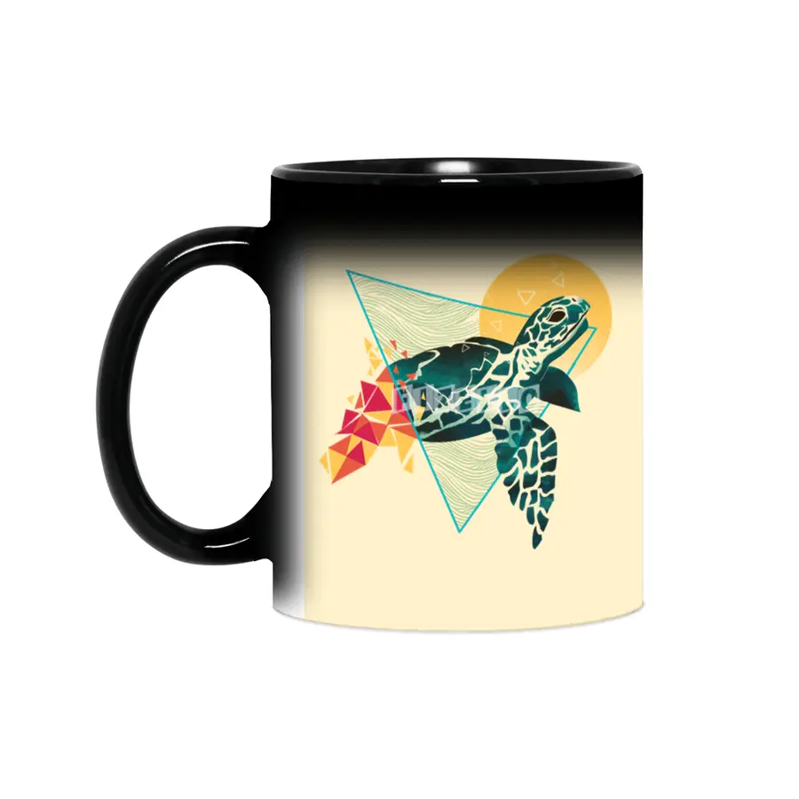 Geometric Turtle Sihirli Kupa