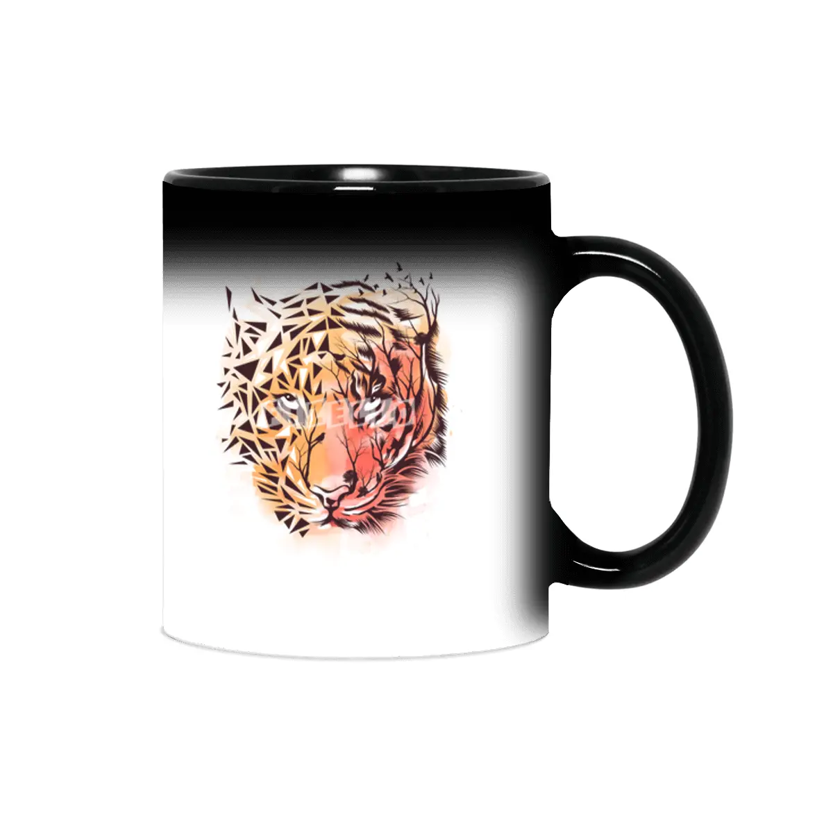 Geometrical Tiger Sihirli Kupa