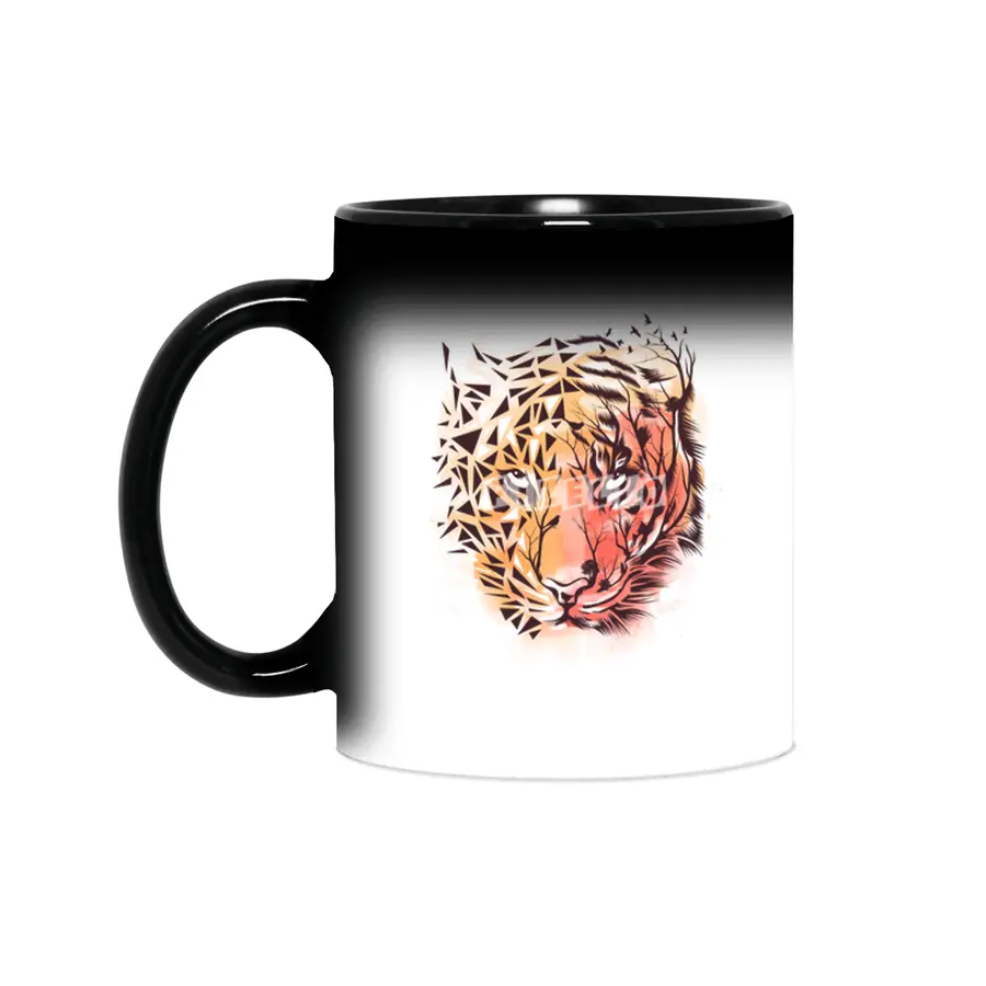 Geometrical Tiger Sihirli Kupa