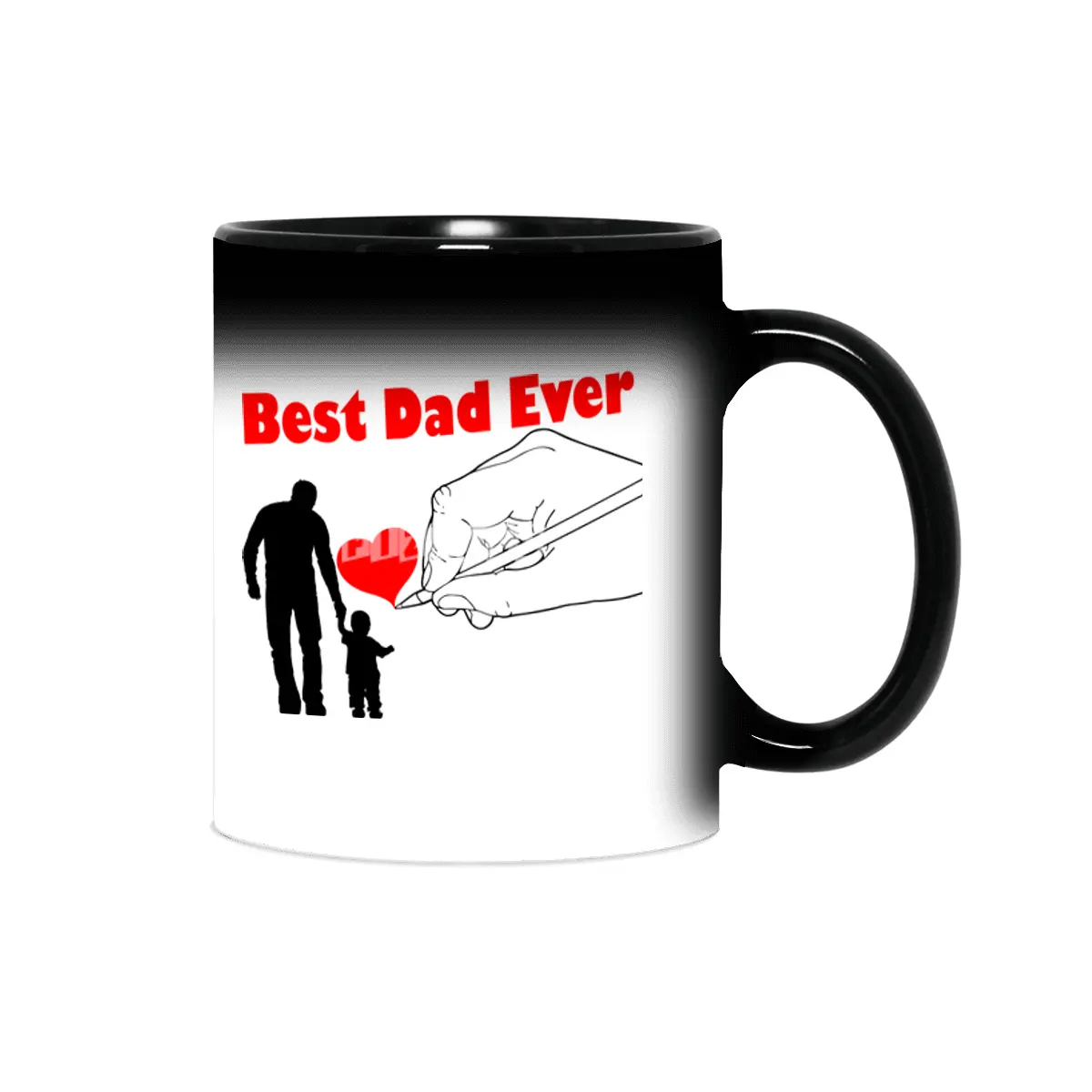 Best Dad Ever Sihirli Kupa