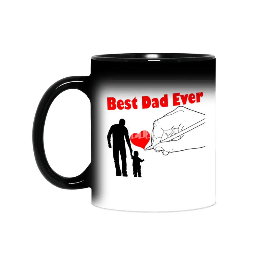 Best  Dad Ever Sihirli Kupa