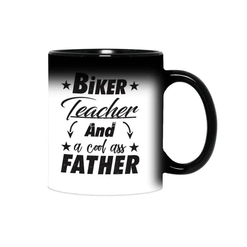 Biker Teacher Father Sihirli Kupa