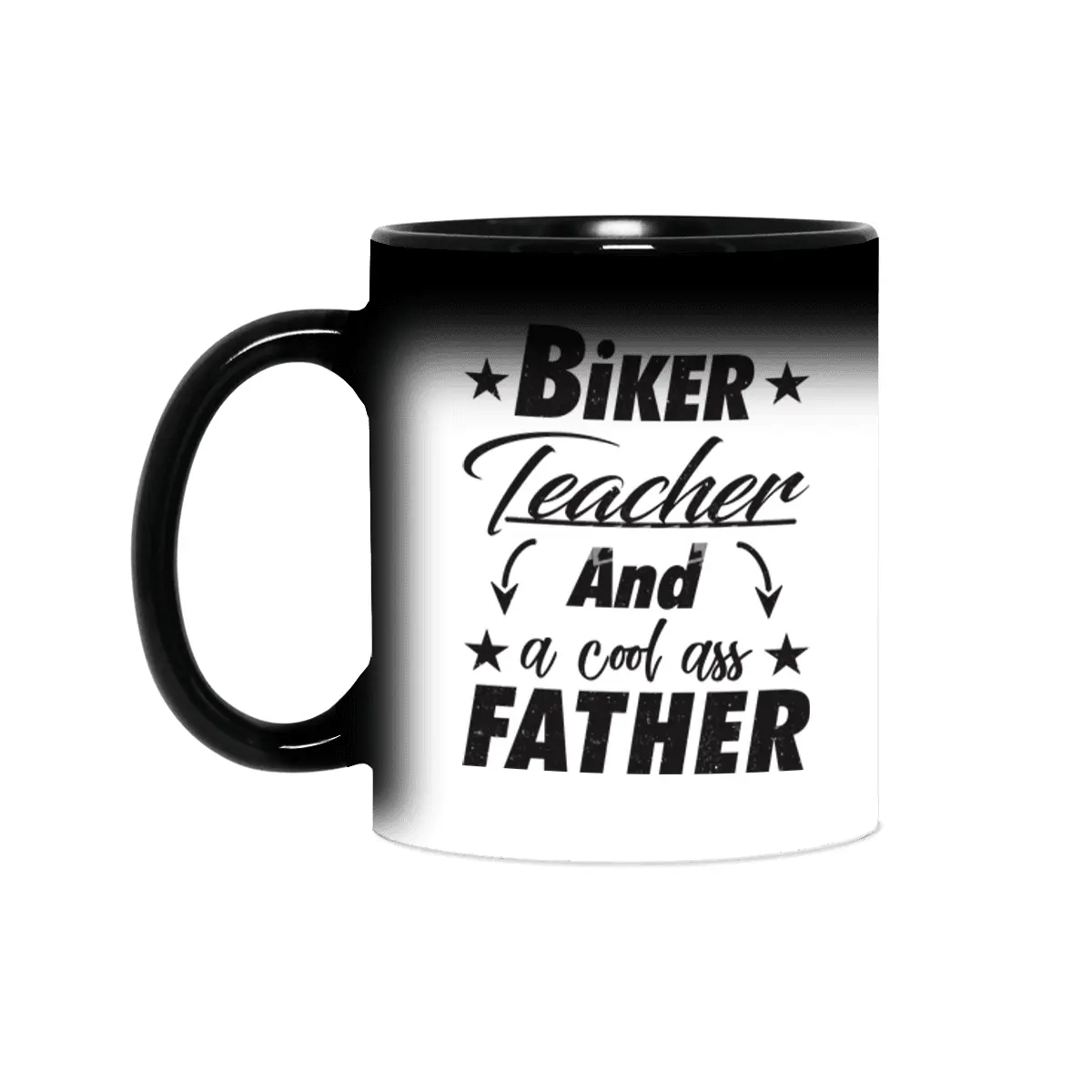 Biker Teacher Father Sihirli Kupa