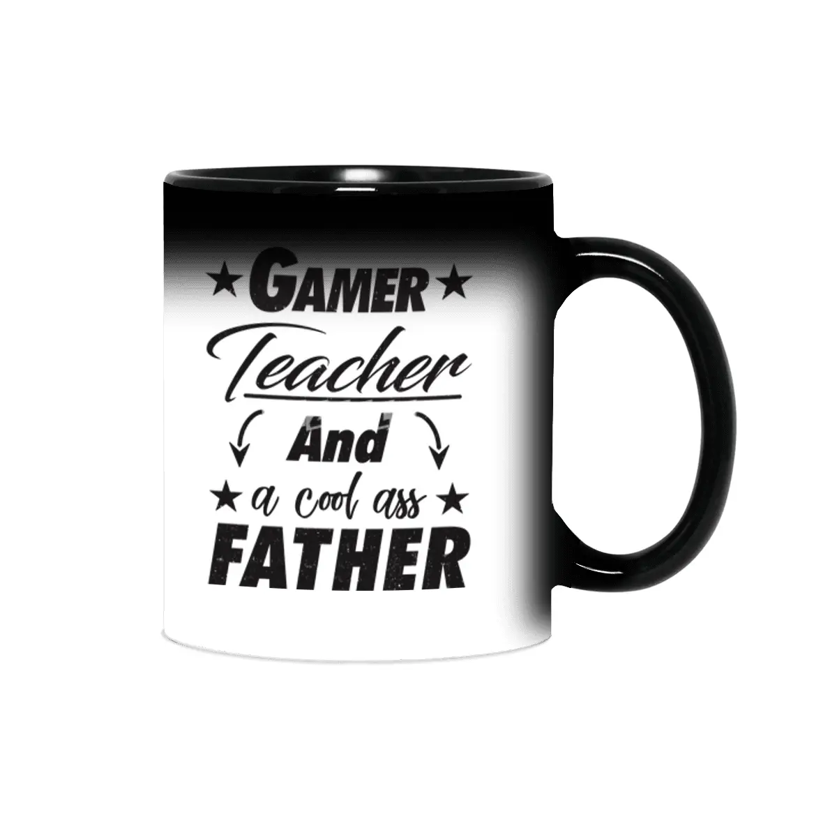 Gamer Teacher Father Sihirli Kupa