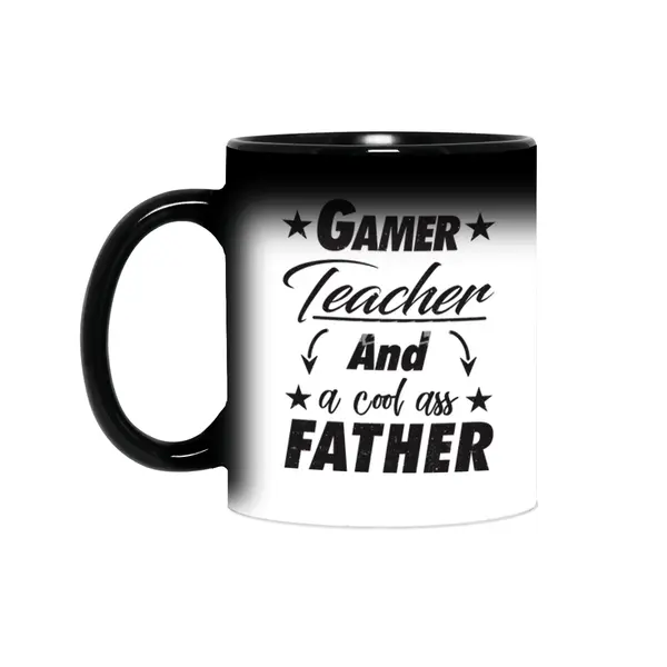 Gamer Teacher Father Sihirli Kupa