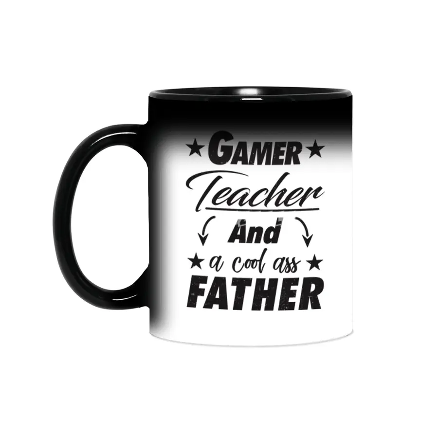 Gamer Teacher Father Sihirli Kupa