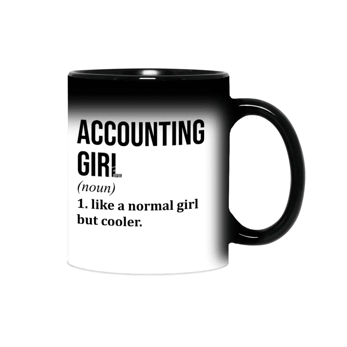 Accounting Girl Funny Saying Sihirli Kupa