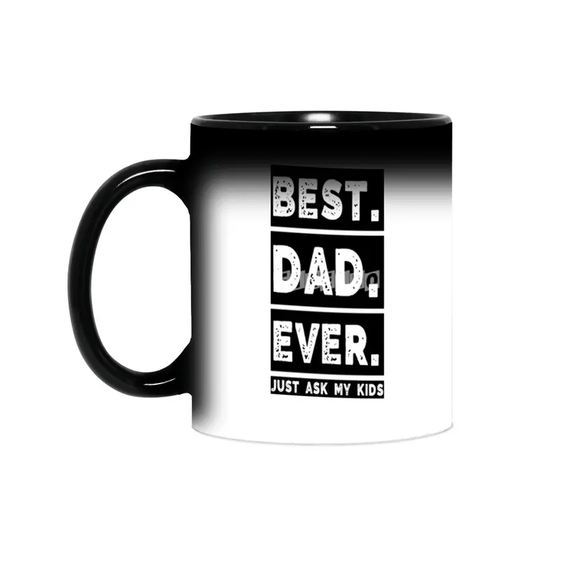 Best Dad Ever Sihirli Kupa