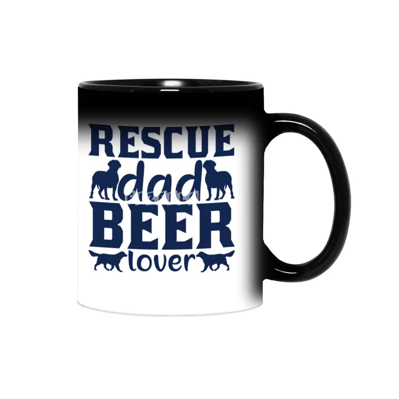 Rescue Dad Beer Lover Sihirli Kupa