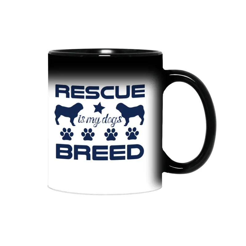 Rescue is My Dogs Breed Sihirli Kupa