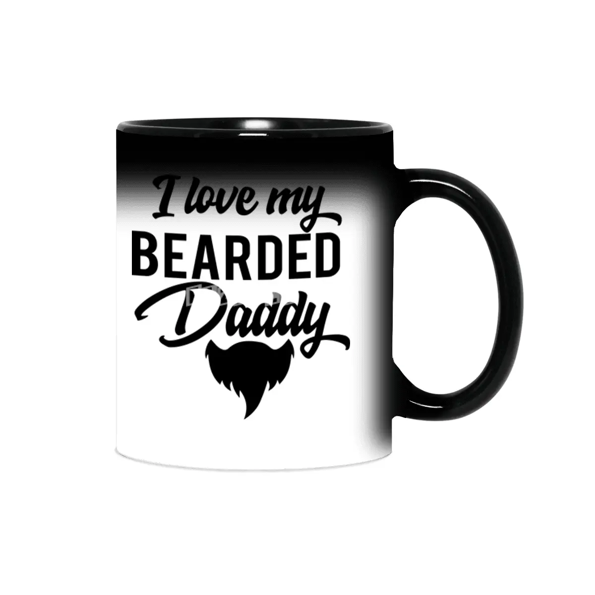 I Love My Bearded Daddy Sihirli Kupa