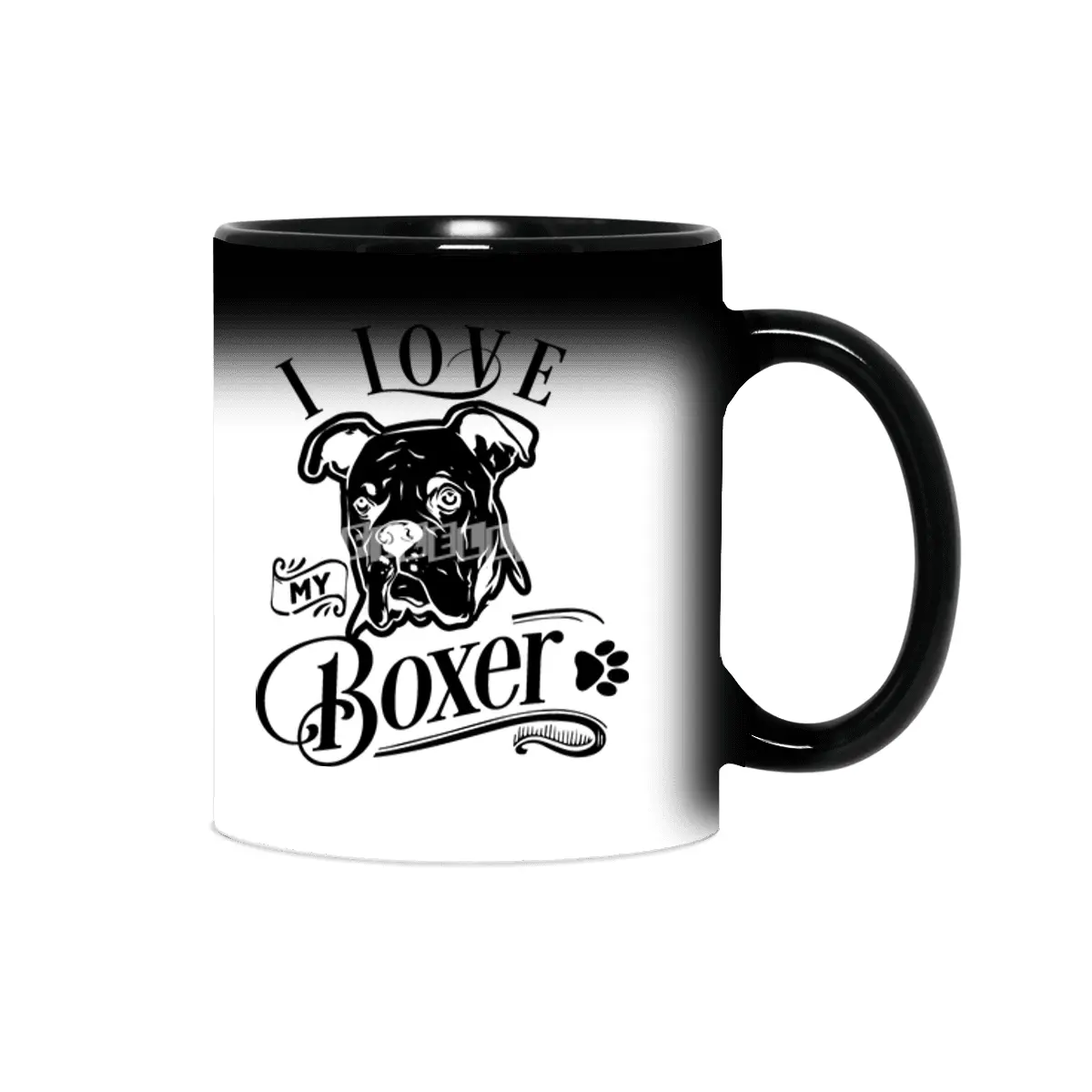I Love My Boxer Sihirli Kupa