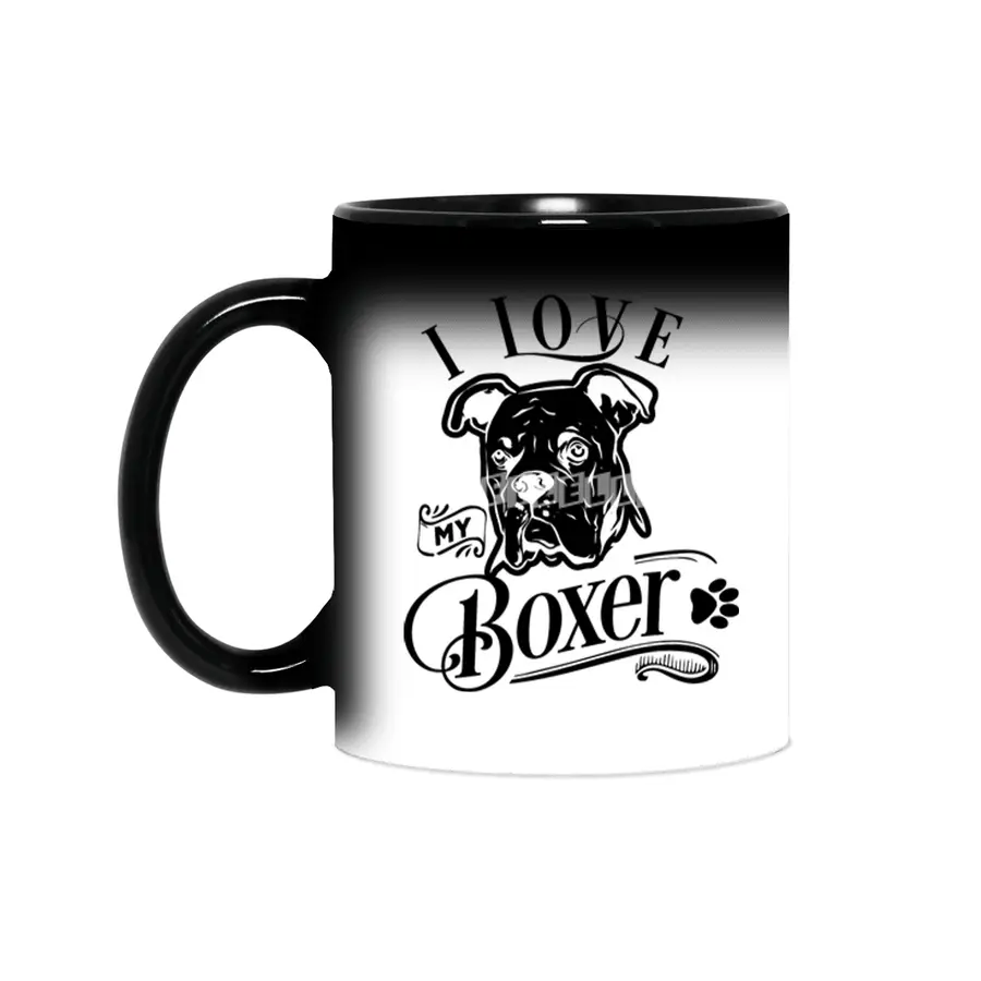 I Love My Boxer Sihirli Kupa
