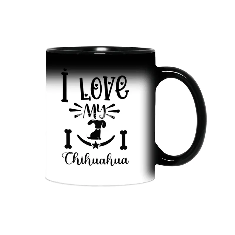 I Love My Chihuahua Sihirli Kupa