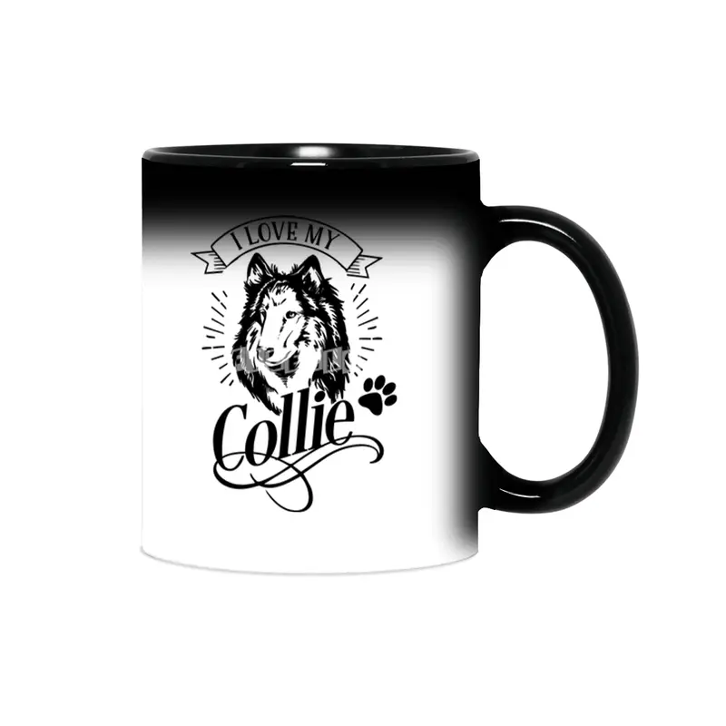 I Love My Collie Sihirli Kupa