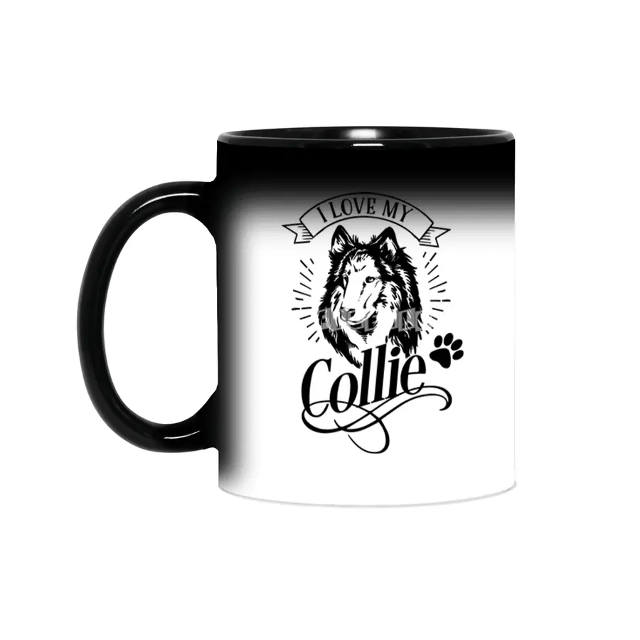 I Love My Collie Sihirli Kupa