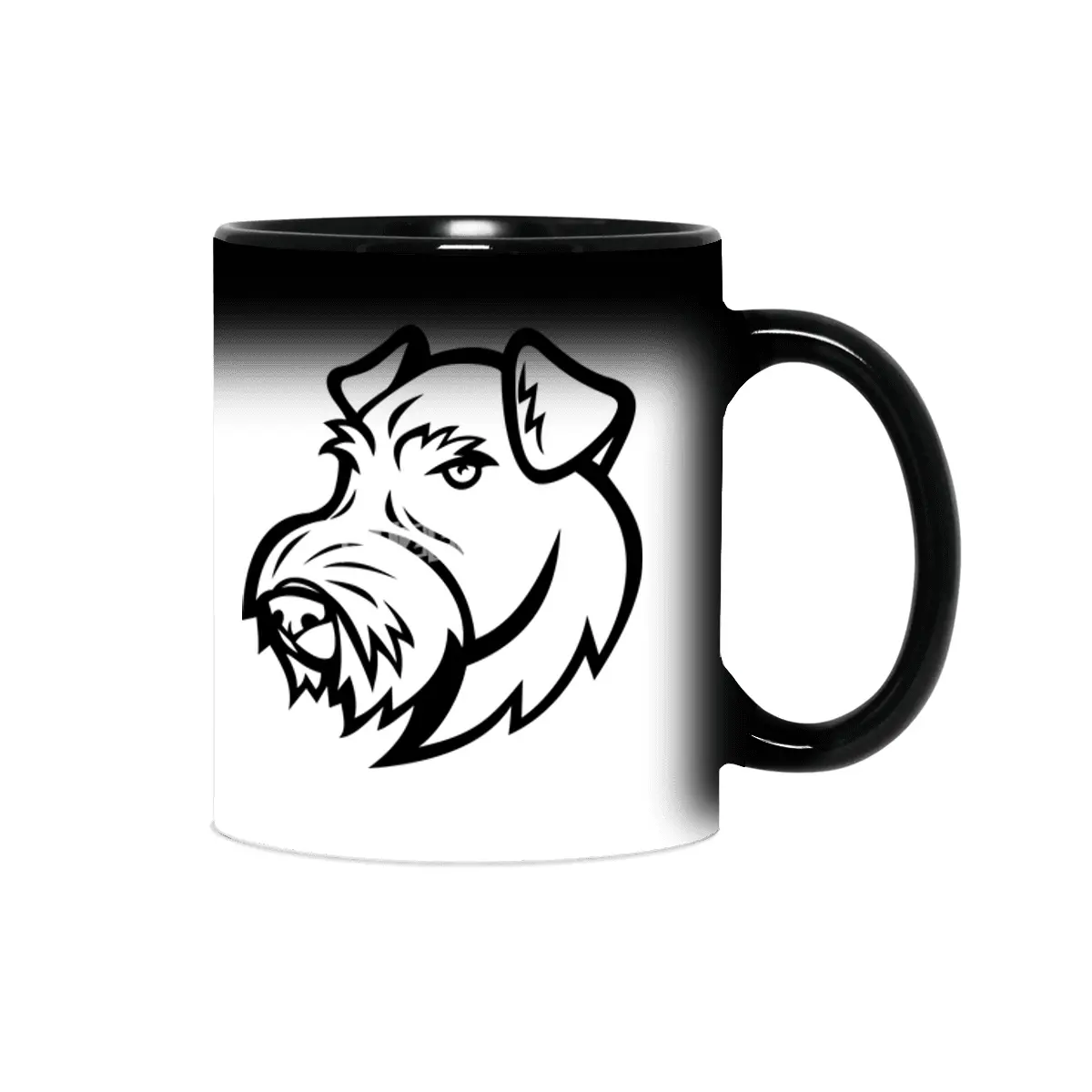 Airedale Terrier Head Sihirli Kupa