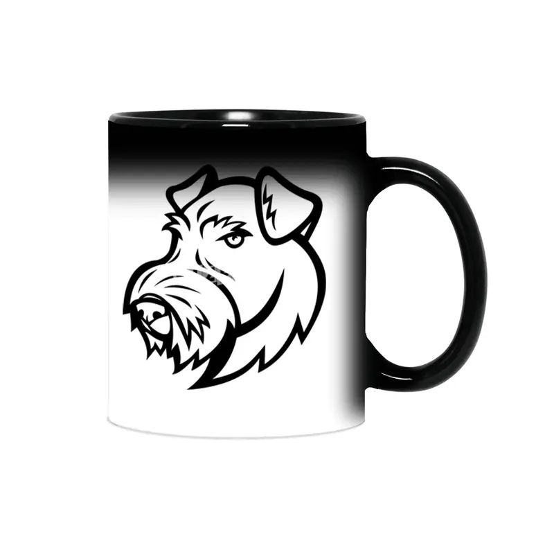 Airedale Terrier Head Sihirli Kupa