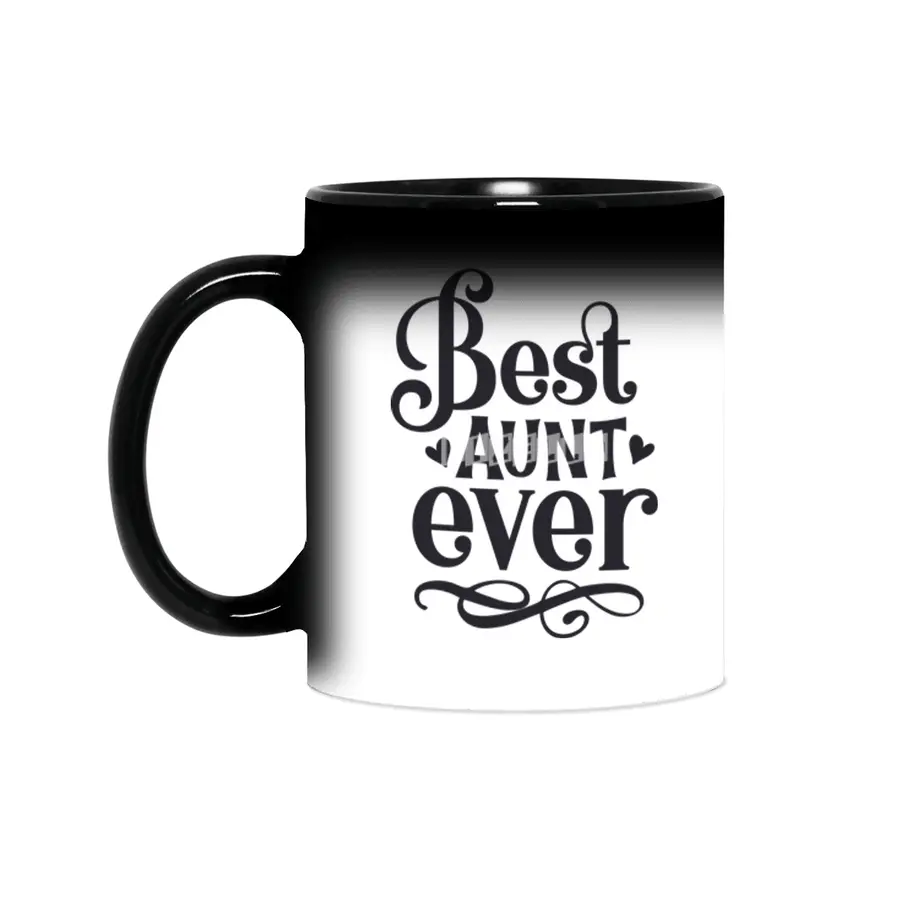 Best Aunt Ever Sihirli Kupa
