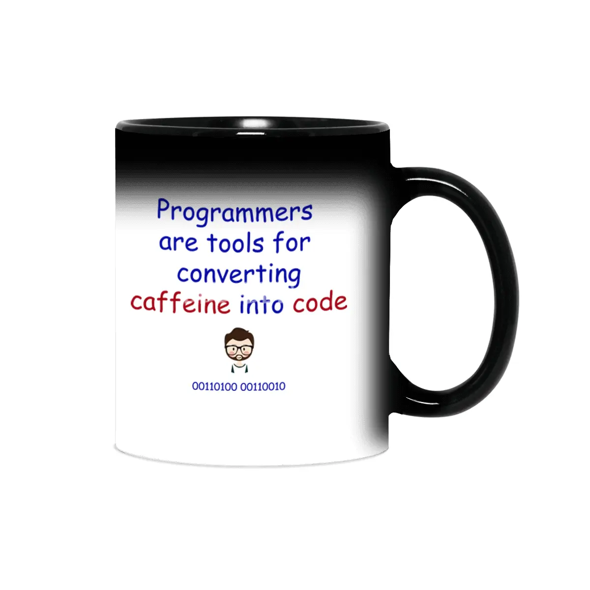 Programmers are tools for converting caffeine into code Sihirli Kupa