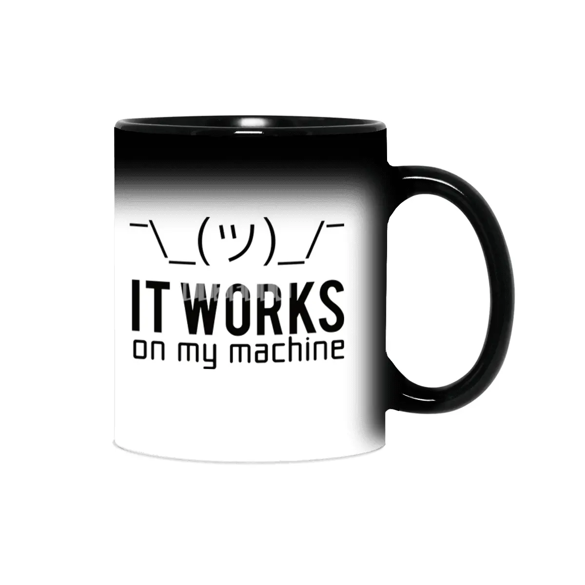 Programmer Working Machine Sihirli Kupa