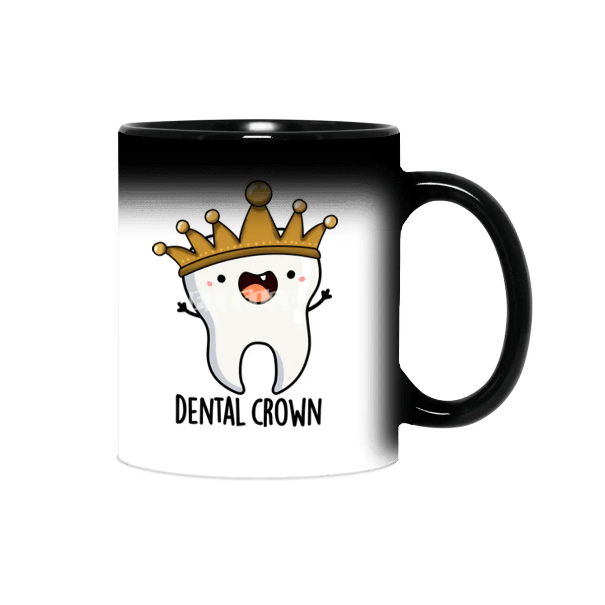 Dental Crown Funny Tooth Pun Sihirli Kupa